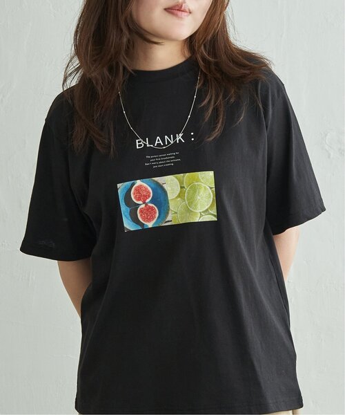 VENCEEXCHANGE（ヴァンスエクスチェンジ）の「【接触冷感／UVカット】天竺フルーツプリントTシャツ（Tシャツ/カットソー・レディース・その他2/その他1/オフホワイト・FREE）」の4枚目の写真