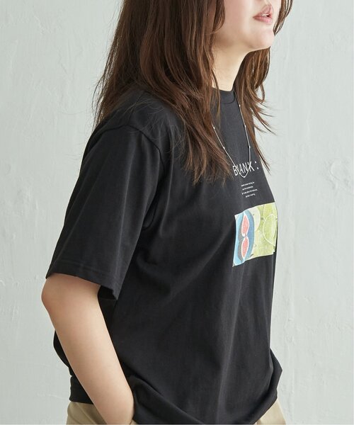 VENCEEXCHANGE（ヴァンスエクスチェンジ）の「【接触冷感／UVカット】天竺フルーツプリントTシャツ（Tシャツ/カットソー・レディース・その他2/その他1/オフホワイト・FREE）」の6枚目の写真