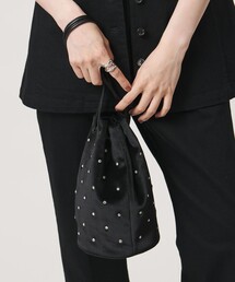 UNITED ARROWS | スタッズ ドローストリングバッグ(ショルダーバッグ)