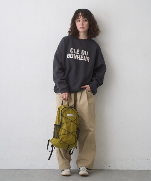 CIAOPANIC TYPY(チャオパニックティピー)の「リップストップナイロンドロストリュックサック(バックパック/リュック・レディース・グレー/ブラック/パープル/ネイビー/グリーン系・ONE SIZE)」の22枚目の写真