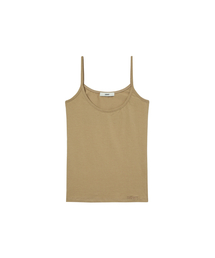 DEINET BASIC SLEEVELESS IN BEIGE