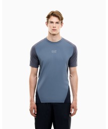 <オンライン限定>【エンポリオ アルマーニ EA7】スリムフィット ラグラン半袖Tシャツ Ventus 7