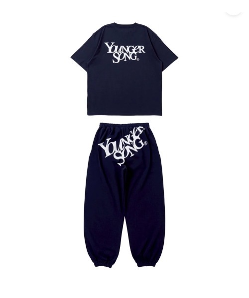 younger song(ヤンガーソング)の「Universal logo ss regular pack set up(セットアップ・メンズ・Navy・LARGE/MEDIUM)」の1枚目の写真