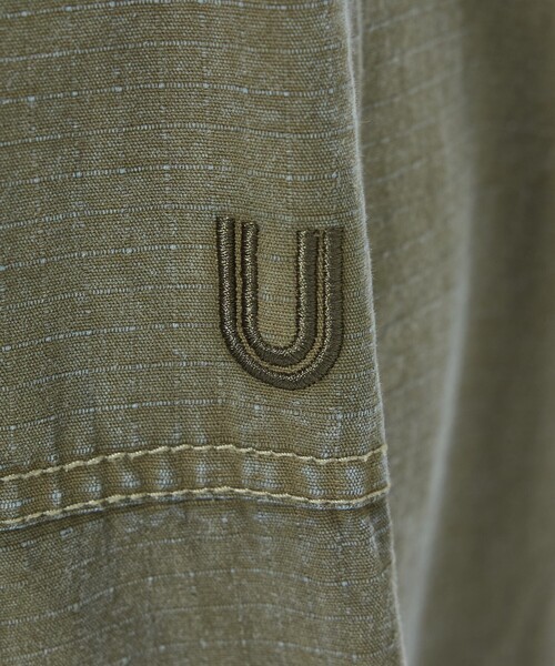 UNIVERSAL OVERALL(ユニバーサルオーバーオール)の「【UNIVERSAL OVERALL/ユニバーサルオーバーオール】ヴィンテージジャンプスーツ(つなぎ/オールインワン・レディース・カーキ・フリー)」の14枚目の写真