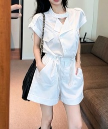 ウエストマークサロペット