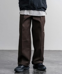 Dickies ディッキーズ 85283 Double Knee Work Pants Length32 ワンポイントロゴ刺繍ダブルニーツイルワイドストレートワークパンツ レングス32インチ