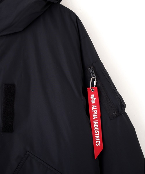 Alpha Industries(アルファインダストリーズ)の「Alpha Industries/アルファ インダストリーズ/LEE RELAXED FIT PUFFER/リー リラックスフィット パファー(ブルゾン・メンズ・ブラック・2XL/XL/L/M/S)」の4枚目の写真