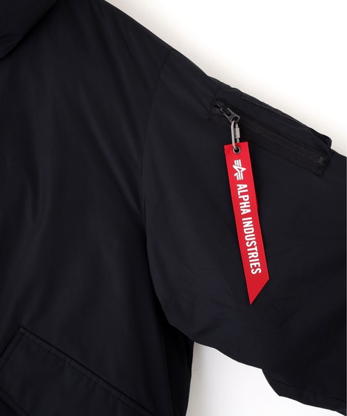 Alpha Industries(アルファインダストリーズ)の「Alpha Industries/アルファ インダストリーズ/LEE RELAXED FIT PUFFER/リー リラックスフィット パファー(ブルゾン・メンズ・ブラック・2XL/XL/L/M/S)」の5枚目の写真