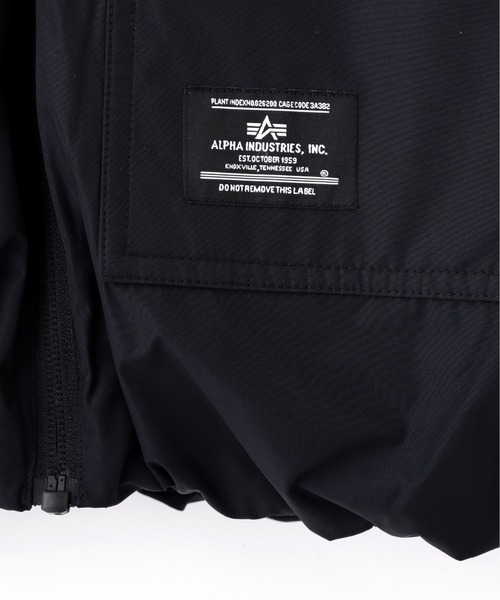 Alpha Industries(アルファインダストリーズ)の「Alpha Industries/アルファ インダストリーズ/LEE RELAXED FIT PUFFER/リー リラックスフィット パファー(ブルゾン・メンズ・ブラック・2XL/XL/L/M/S)」の8枚目の写真