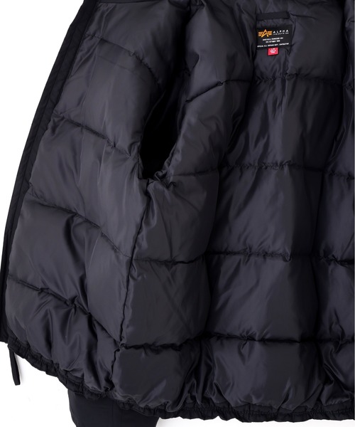 Alpha Industries(アルファインダストリーズ)の「Alpha Industries/アルファ インダストリーズ/LEE RELAXED FIT PUFFER/リー リラックスフィット パファー(ブルゾン・メンズ・ブラック・2XL/XL/L/M/S)」の10枚目の写真