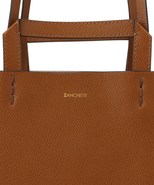 SALON adam et rope'（サロン アダム エ ロペ）の「【J'aDoRe・一部店舗限定】【ZANCHETTI（ザンケッティ）】LA BUSTA（ショルダーバッグ・レディース・オフホワイト/イエロー系その他3/オレンジ系その他3/グレー系その他/ブラック・FREE）」の9枚目の写真