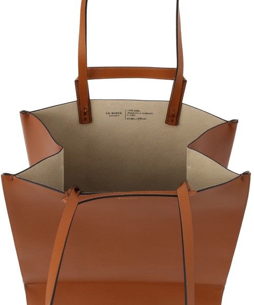 SALON adam et rope'（サロン アダム エ ロペ）の「【J'aDoRe・一部店舗限定】【ZANCHETTI（ザンケッティ）】LA BUSTA（ショルダーバッグ・レディース・オフホワイト/イエロー系その他3/オレンジ系その他3/グレー系その他/ブラック・FREE）」の13枚目の写真