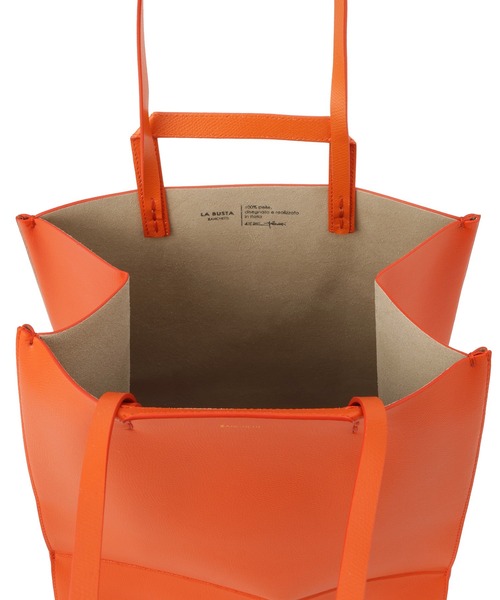 SALON adam et rope'（サロン アダム エ ロペ）の「【J'aDoRe・一部店舗限定】【ZANCHETTI（ザンケッティ）】LA BUSTA（ショルダーバッグ・レディース・オフホワイト/イエロー系その他3/オレンジ系その他3/グレー系その他/ブラック・FREE）」の17枚目の写真