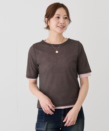 シアーテレコレイヤードトップス