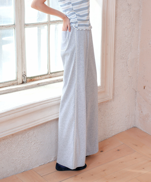 PIGMENT（ピグメント）の「レースポイントポケットパンツ (YZPT260583)（その他パンツ・レディース・チャコールグレー/ネイビー・FREE）」の5枚目の写真