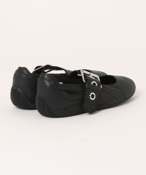 PUMA（プーマ）の「SPEEDCAT BALLET DRESS-UP WNS 408054-03（スニーカー・メンズ・ブラック・24cm/23.5cm/24.5cm）」の2枚目の写真