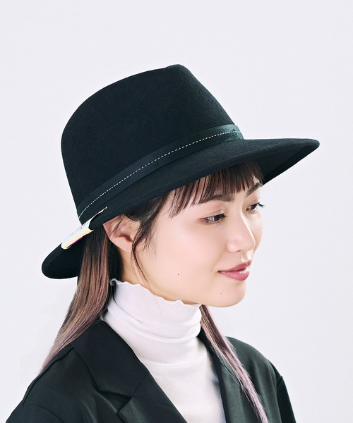 CA4LA(カシラ)の「COW MOTIF WESTERN HAT(ハット・メンズ・ブラウン/ライトベージュ/ブラック・ONESIZE)」の5枚目の写真