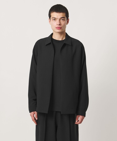 UNITED ARROWS & SONS by DAISUKE OBANA(ユナイテッドアローズアンドサンズバイダイスケオバナ)の「<D.O UNITED ARROWS BY DAISUKE OBANA>+10 D/SL SHIRT 26AW/シャツ(シャツ/ブラウス・メンズ・ブラック・S/XL/L/M)」の4枚目の写真
