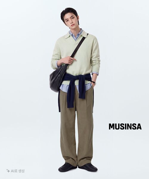 MUSINSA STANDARD（ムシンサスタンダード）の「レーシングスニーカー [ブラック]（スニーカー・メンズ・その他・28cm/25cm/25.5cm/26cm/26.5cm/27cm/27.5cm/28.5cm/29cm）」の7枚目の写真