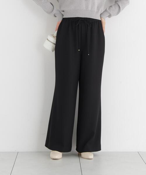 PROPORTION BODY DRESSING(プロポーションボディドレッシング)の「<a>フリルイージーパンツ / 1216230002(その他パンツ・レディース・オフホワイト/ブラック・MEDIUM/P/S)」の9枚目の写真