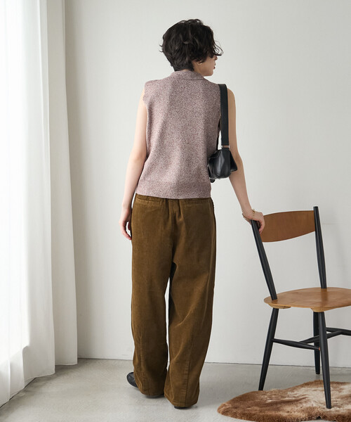 FREAK'S STORE(フリークスストア)の「コーデュロイバルーンパンツ(その他パンツ・レディース・ネイビー/ワイン/ベージュ/オフホワイト・MEDIUM/SMALL)」の17枚目の写真