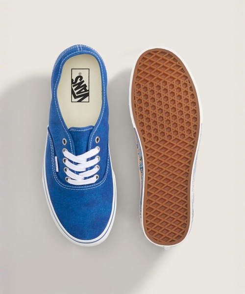 VANS(バンズ)の「オーセンティック / Authentic SIDEWALL PRINT CLASSIC BLUE VN000Z7410Z1(スニーカー・メンズ・ブルー・5/7/6.5/6/5.5)」の3枚目の写真