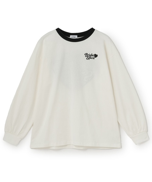 LGB SLOW プリント 長袖カットソー 綿100%】アソートグラフィックリンガー長袖T（Tシャツ/カットソー