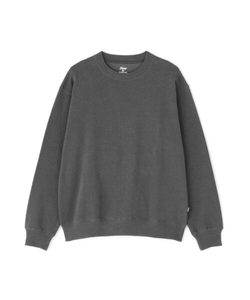 MANASTASH(マナスタッシュ)の「HEMP@by manastash/ヘンプアット バイ マナスタッシュ/HEMP DAYS SWEAT CREW/ヘンプ デイズ スウェット(スウェット・メンズ・ネイビー/グレー系その他3/チャコールグレー/モカ/イエロー・M/XL/L)」の2枚目の写真