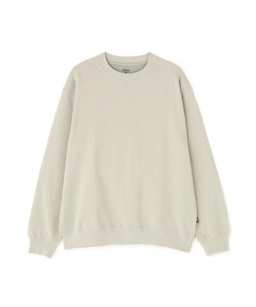 MANASTASH(マナスタッシュ)の「HEMP@by manastash/ヘンプアット バイ マナスタッシュ/HEMP DAYS SWEAT CREW/ヘンプ デイズ スウェット(スウェット・メンズ・ネイビー/グレー系その他3/チャコールグレー/モカ/イエロー・M/XL/L)」の1枚目の写真