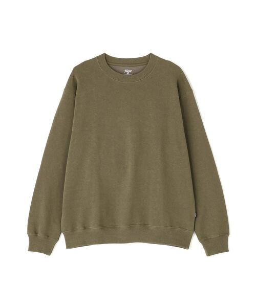 MANASTASH(マナスタッシュ)の「HEMP@by manastash/ヘンプアット バイ マナスタッシュ/HEMP DAYS SWEAT CREW/ヘンプ デイズ スウェット(スウェット・メンズ・ネイビー/グレー系その他3/チャコールグレー/モカ/イエロー・M/XL/L)」の3枚目の写真