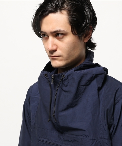 Denime(ドゥニーム)の「CN ANORAK PARKA/コットンナイロンアノラックパーカー(ブルゾン・メンズ・オリーブ/ネイビー/ベージュ/ホワイト・MEDIUM/LARGE/X-LARGE)」の13枚目の写真