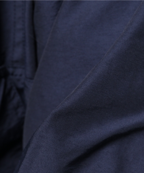 Denime(ドゥニーム)の「CN ANORAK PARKA/コットンナイロンアノラックパーカー(ブルゾン・メンズ・オリーブ/ネイビー/ベージュ/ホワイト・MEDIUM/LARGE/X-LARGE)」の10枚目の写真