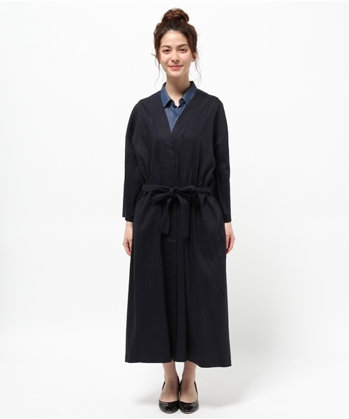 Abahouse Devinette（ドゥヴィネット）の「ストレッチコート（その他アウター・レディース・ネイビー/カーキ/ホワイト/オフホワイト・2）」の14枚目の写真