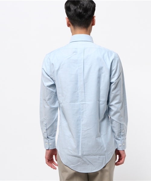 BROOKS BROTHERS（ブルックスブラザーズ）の「スーピマコットン GF カジュアルシャツ Regent Fit 【ノンアイロン（綿100％）/BROOKSCOOL】（シャツ/ブラウス・メンズ・ライトベージュ/ライトブルー/アクア/レッド・X-SMALL/SMALL/LARGE/MEDIUM）」の12枚目の写真