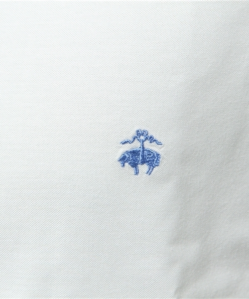 BROOKS BROTHERS（ブルックスブラザーズ）の「スーピマコットン GF カジュアルシャツ Regent Fit 【ノンアイロン（綿100％）/BROOKSCOOL】（シャツ/ブラウス・メンズ・ライトベージュ/ライトブルー/アクア/レッド・X-SMALL/SMALL/LARGE/MEDIUM）」の9枚目の写真