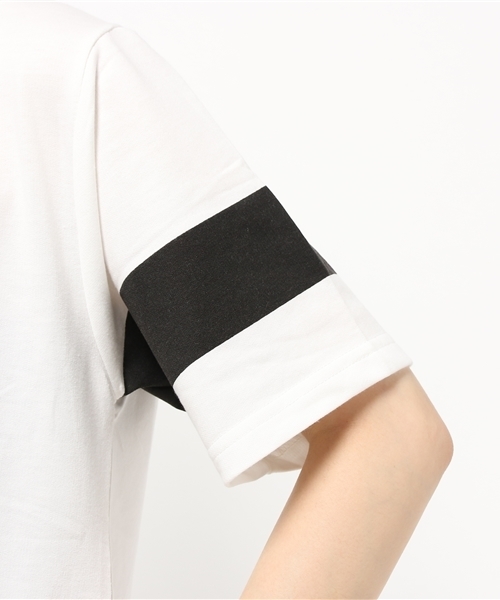 VENCEEXCHANGE(ヴァンスエクスチェンジ)の「ミニ裏毛ロゴパーカーチュニック (パーカー・レディース・オフホワイト/ブラック・MEDIUM)」の7枚目の写真