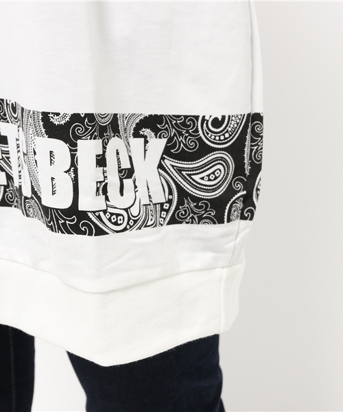 VENCEEXCHANGE(ヴァンスエクスチェンジ)の「ミニ裏毛ロゴパーカーチュニック (パーカー・レディース・オフホワイト/ブラック・MEDIUM)」の8枚目の写真