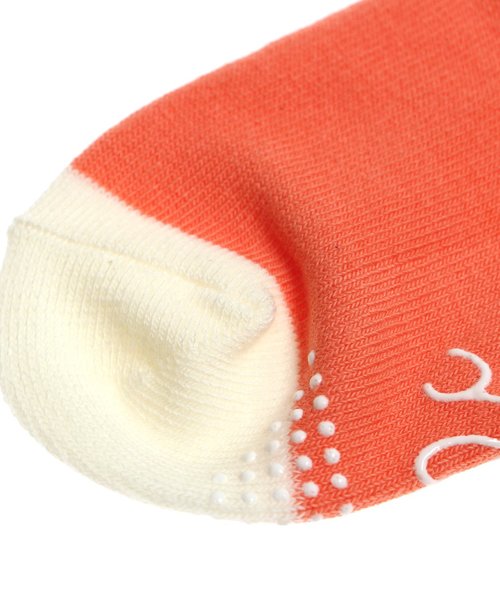 apres les cours（アプレレクール）の「ベレー帽デザインソックス（ソックス/靴下・キッズ・オフホワイト/マスタード/ピンク・12/18/21/15 ）」の8枚目の写真