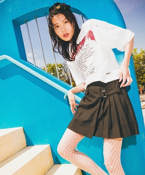 WEGO(ウィゴー)の「WEGO/アミタイツ(タイツ/ストッキング・レディース・ブラック/ホワイト・FREE)」の8枚目の写真