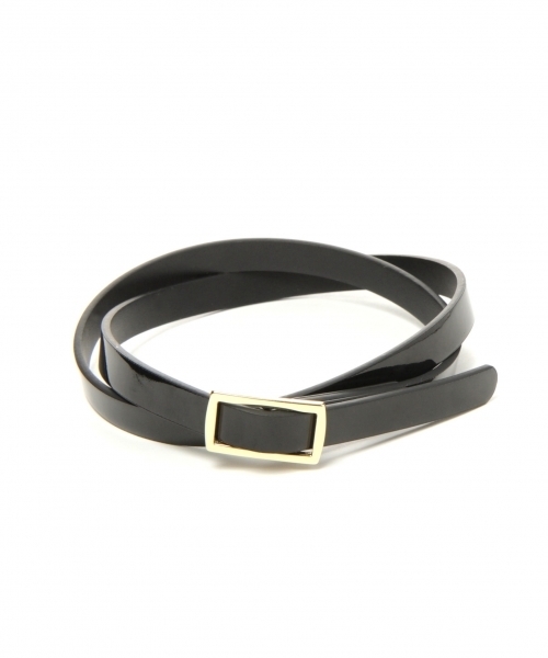 LEPSIM（レプシィム）の「【リバーシブルで使える！】ピンレスリバーシブルホソベルトSS　745533（ベルト・レディース・ホワイト×シルバー/ブラック×ブラック/グレー系その他・ONE SIZE）」の10枚目の写真