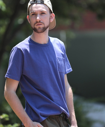 Denime | 【JapanMade】BASIC CUTSEW SS POCKET CN/ベーシックカットソーポケットTシャツ(Tシャツ/カットソー)