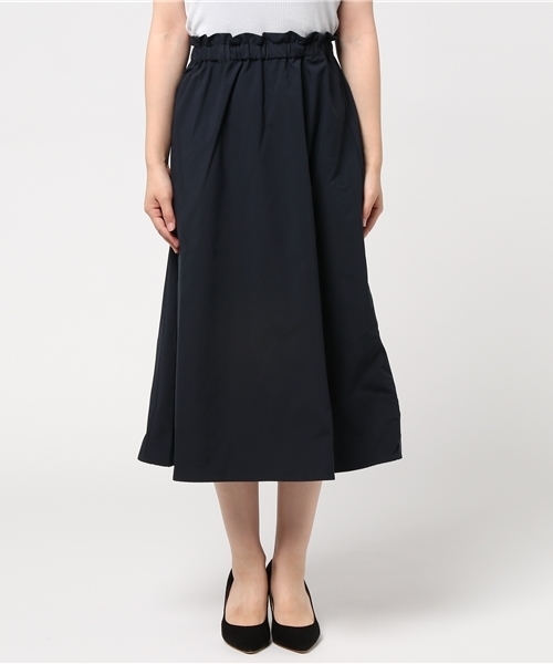 POU DOU DOU（プードゥドゥ）の「リバーシブルギャザーフレアースカート（スカート・レディース・ボルドー/ブラウン/ネイビー・3）」の10枚目の写真