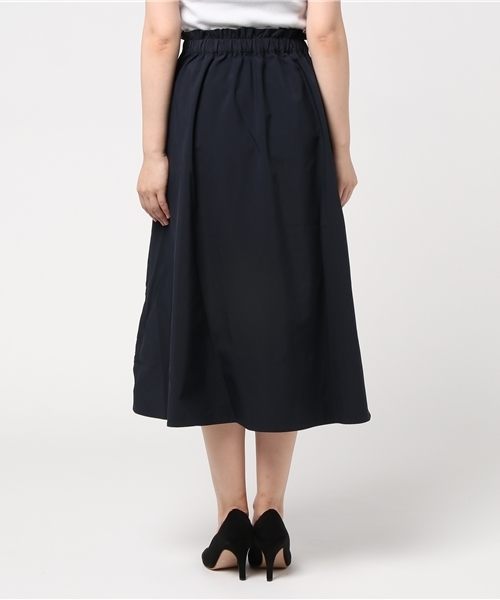 POU DOU DOU（プードゥドゥ）の「リバーシブルギャザーフレアースカート（スカート・レディース・ボルドー/ブラウン/ネイビー・3）」の7枚目の写真