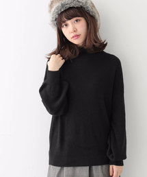 earth music&ecology | ・ハイネック畦ニットプルオーバー(ニット/セーター)