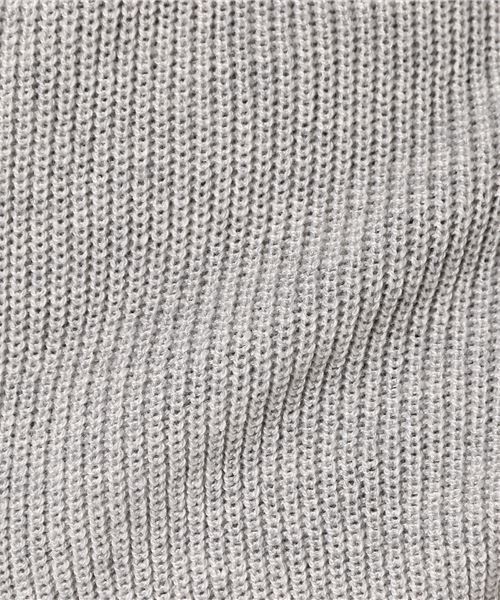 earth music&ecology（アースミュージックアンドエコロジー）の「・ハイネック畦ニットプルオーバー（ニット/セーター・レディース・ピンク/ライトグレー/ブラック/アイボリー・FREE）」の6枚目の写真
