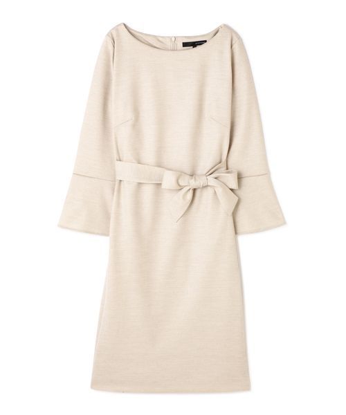 22 OCTOBRE（ヴァンドゥ－オクトーブル）の「フレアスリーブワンピース（ワンピース・レディース・ネイビー/グレー系その他/グレイッシュベージュ・38/40）」の13枚目の写真