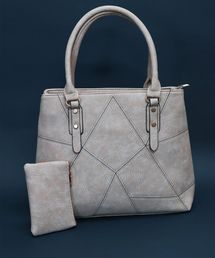 florist | 【2WAY】トリプルステッチワークショルダーバック/ハンドバック(ハンドバッグ)