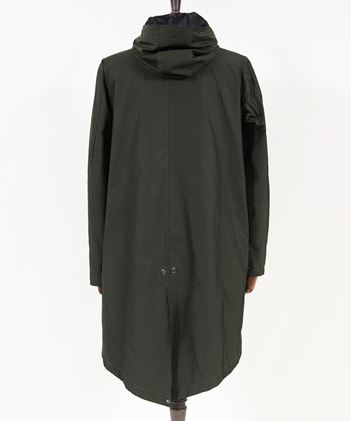 CAMBIO（カンビオ）の「mj5314-ナイロンロングモッズコート（モッズコート・メンズ・カーキ/ネイビー/ブラック・L/M/S）」の18枚目の写真