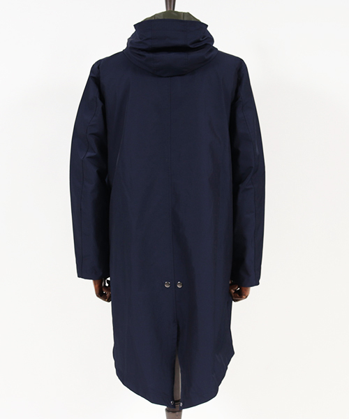 CAMBIO（カンビオ）の「mj5314-ナイロンロングモッズコート（モッズコート・メンズ・カーキ/ネイビー/ブラック・L/M/S）」の15枚目の写真