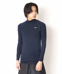 FILA（フィラ）の「【FILA/フィラ】メンズ長袖ハイネック  コンプレッショントップス  吸水速乾  UV（スポーツグッズ）」